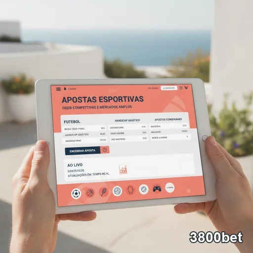 Ilustração de Descubra as Apostas Esportivas na 3800bet com Odds Altas
