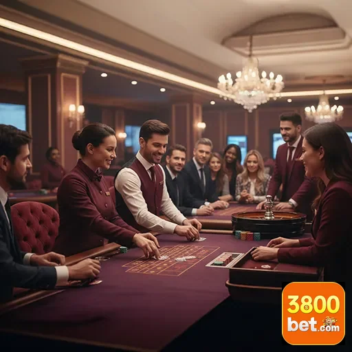 Participante desfrutando serviços VIP em cassino online